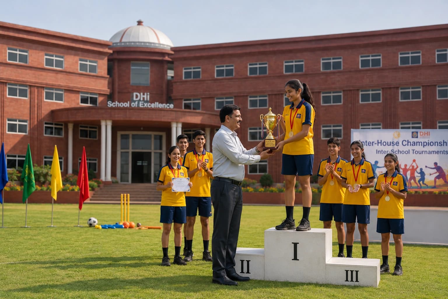 Opportunities to compete in inter-house championships and inter-school tournaments